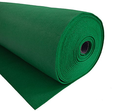 Bastelfilz 15m Rolle Filz 90cm x 1,5mm Dekofilz Taschenfilz Filzstoff