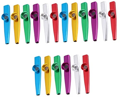 MILISTEN 18 Stk Kazoo Für Kinder Kazoos Für Teenager Spielzeug-kazoo Partygeschenke Für Kinder Kazoo-flöte Musikalischer Kazoo Professionelles Kazoo Party-kazoo Erwachsener Horn Kleinkind