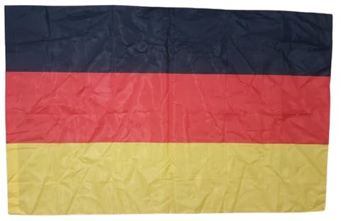 PARENCE - Bandiera nazionale Germania 90 X 150 cm - Resistente alle intemperie con passante per asta