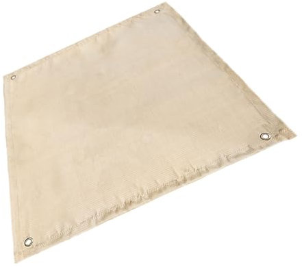BESPORTBLE Fiberglas Isolier Und Brandschutzdecke Hochtemperaturbeständige Faltbare Campingdecke Für Outdoor-aktivitäten Picknicks Und Am Lagerfeuer
