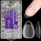 ZIFUTON 600 Pcs Capsule Americaine Ongle Amande, 12 Tailles Faux Ongles Amande Court, Capsules Ongles, Acrylique Nail Tips Pour Les Studios De Manucure Et Diy Nail Art à La Maison