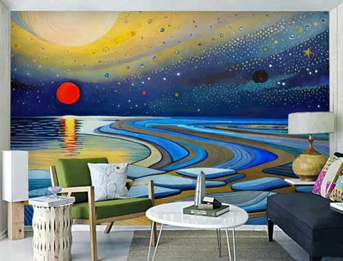 Papel tapiz para sala de estar, diseño étnico con motivos florales, papel tapiz para decoración del hogar, papel tapiz 3D, 200 x 140 cm