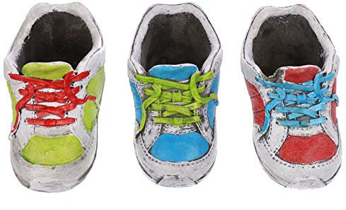 Yardwe 3 Vasi A Forma Di Scarpa Per Piante Da Decorazioni Da Giardino