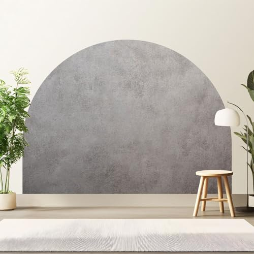 Arch Wall Decals Peel and Stick Stone Floor Wall Material Texture Boho Headboard Large Wall Sticker Self Adhesive Removable Mural Decor for Bedroom Nursery 83x61