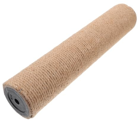 ROMISBABA Rascador Vertical para Gatos de Cuerda de Yute, Poste de Repuesto de 40 Cm para Rascador Decorativo, Accesorio para Estructuras de Escalada en Interiores, Adecuado para Gatos