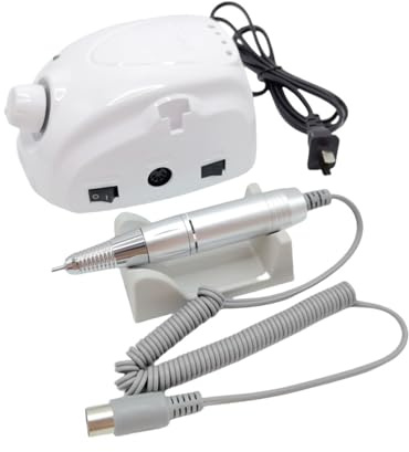 Taladro eléctrico for uñas de 65W, 3 máquinas de manicura, mango de pulido de 35K, fresa, lima de uñas for pulir manicura