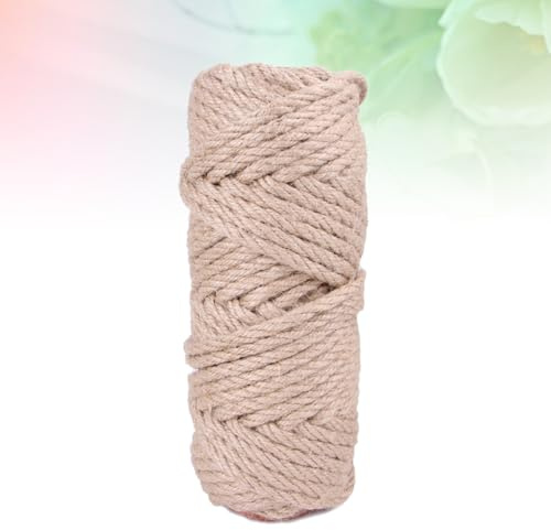 MUCKLILY Sisalseil Katzenkratzbaum Zubehör 10m Lang Robustes Sisal Material zum Krallenwetzen und Klettern für Katzen im Zuhause Praktisches Katzenzubehör