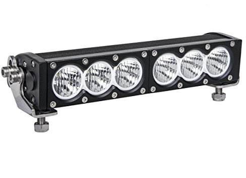 Lightronic - Lámpara de trabajo led CREE de 15 cm, 30 W, 3 x 10 W para todoterreno, 4 x 4, camión, lente de inundación
