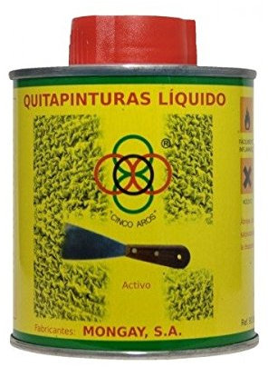 QUITAPINTURAS CINCO AROS 750 ml.