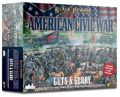 Black Powder Epic Battles – American Civil War Starter Set – Guts & Glory | Hobbyfiguren & Zubehör, 28 mm Miniaturen für Tabletop Wargaming