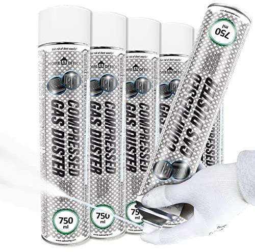 AABCOOLING Home und Office Kältespray Reiniger 5x 750ml, Kaltreiniger, Servicespray, Motorpflege, Eisspray, Kühlspray, Reinigung, Kälteschock, bis -50°C