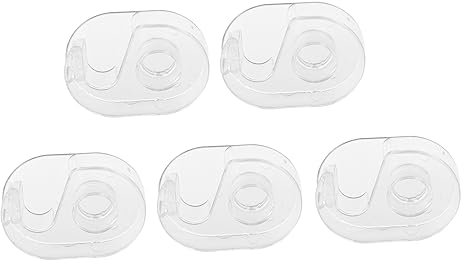 OSALADI 5 Stück-Pack Washi Tape Abroller aus Kunststoff mit Klebebandabschneider Tragbarer und Starker Klebebandhalter für Kunst und Basteln 1,5cm Breite