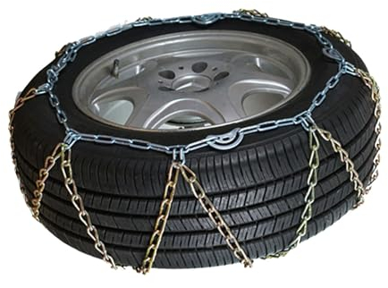 Schneeketten, rutschfeste Schneereifenkette, rutschfeste Auto-Notfall-Schneereifen-Radketten (2er-Pack) 7.00-14LT