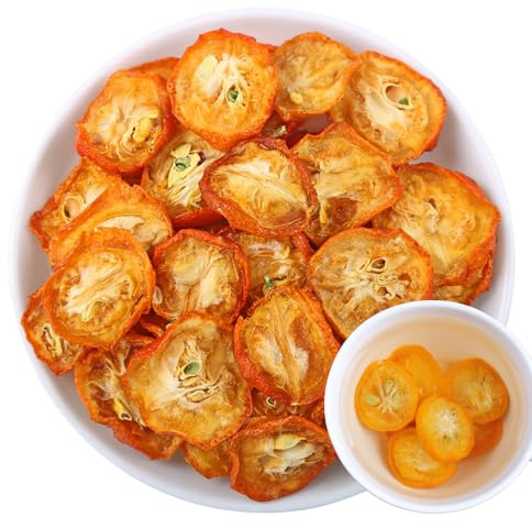 100% Kumquat Tea 100g/3.52oz Kumquat geschnitten, Kumquat Frucht |Kein Zucker hinzugefügt, Sour Kumquat Tee | 金桔干