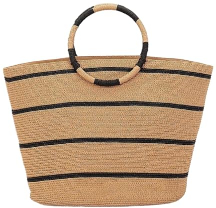 Korbtaschen Damen Strohtasche, Strohhandtaschen, Tragetasche Für Damen, Stroh-Tragetaschen, Rattan Sommer Strand Geldbörse