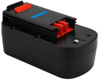 BURGARDEN 3.8AH 18V Battery for Black and Decker 244760-00 A1718 HPB18 HPB18-OPE A18 FS180BX FS18BX FS18FL FSB18, Firestorm Ni-MH Replacement Battery Cordless Power Tools