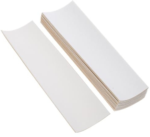 LALADEFIEE 10stücke -Band Für Finger Skateboard rutschfeste Griffband Zubehör Schaumstoff-griffband Für Fingerboards Kleine Skateboard-Aufkleber rutschfeste Fingerband Mit Selbstklebender