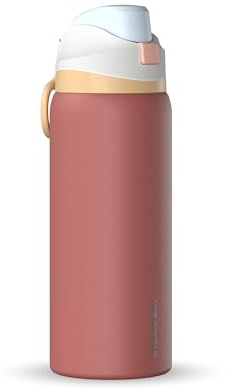 Hydrapeak Oasis 32 oz Water Bottle with Chug Lid, Stainless Steel Insulated Water Bottle For Men and Women, Sedona