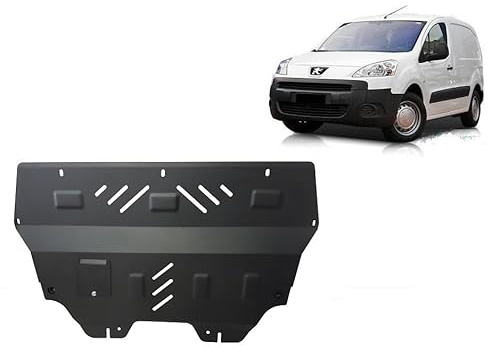 Scut Protection Protezione motore in metallo compatibile con Peugeot Partner Tepee (2008-2020)