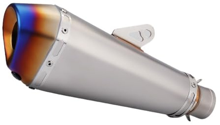 Motorcycle exhaust center pipe Exhaust Muffler With DB Killer Suitable For ZX6R ZX10 Z900 1000 CBR1000 650 GSXR1000 650 Muffler Tail Pipe Tail(TYPE-C)