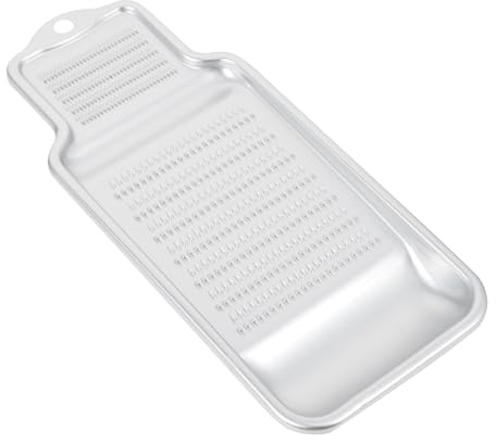WEKADRIN Grattugia per Aglio e in Alluminio Trituratore Portatile per Cucina Multiuso per Verdure Formaggi e Frutta Manico Ergonomico Compatto e Facile da Conservare per Condimenti e