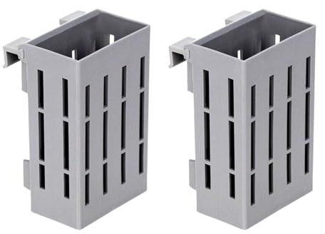 2pieces Aquariums Planter Basket Fishtanks Planter Holder Fishtanks Cultivation Rack Hydroponic Plant