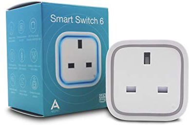 Aeotec Smart Switch 6 with USB Charging Port, Z-Wave Plus Wireless Control Socket Plug for Home Security Automation, 13A Mini Size, Plug G