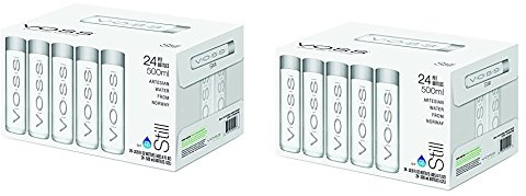 VOSS Artesian Water (Still) NXYSBQ, 500 ml (2 Pack of 24)