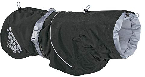 Hurtta Monsoon Hunde-Regenmantel, BlackBerry, 20,3 cm