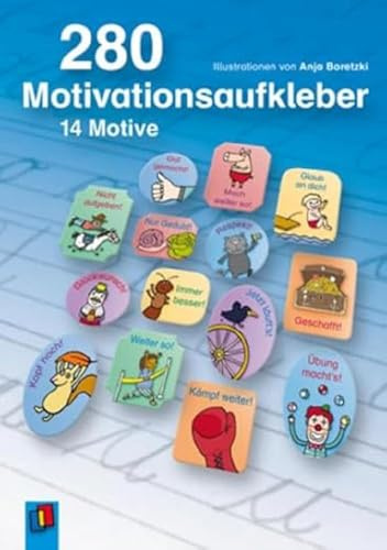330 Motivationsaufkleber: 16 Motive
