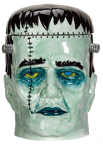 Pacific Giftware Frankenstein Head Ceramic Cookie Jar