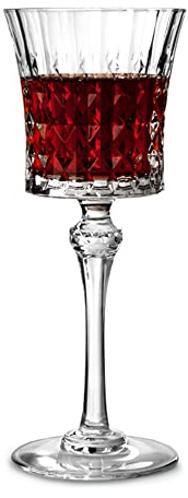 Cristal D'arques DS29139 Lady Diamond Lot de 12 verres à vin 190 ml