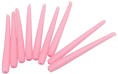 G Decor, cera di paraffina non profumata, grande, grande, brillante, per cena, candele da chiesa, ideali per matrimoni, anniversari o come regalo per la nuova casa (set da 20)