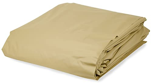 Folie oval 0,8 mm Sand 360 x 737 x 150 cm, Deutsche Herstellung, Auskleidung, Innenhülle, Stahlwand, Pool, Einhängebiese