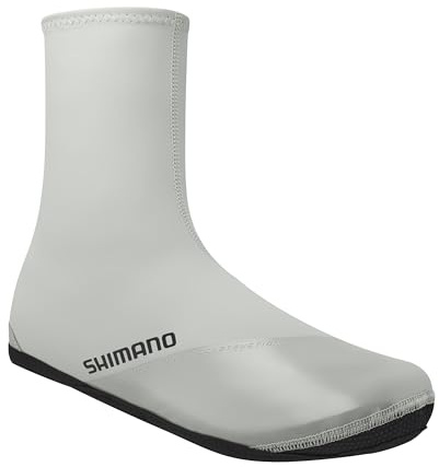SHIMANO Dual H2O Shoe Cover - Light Gray L (Shoe 42-43) cykelskor för effektiv trampning