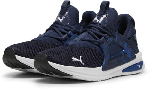 PUMA Softride Enzo Evo Neatherspace, Road Running Shoe Unisex-Adulto, Club Navy-Clyde Royal, 40.5 EU