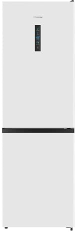 Hisense RB390N4BWC - Frigorífico Combi No Frost, Eficiente Clase C, Capacidad 304 L, Multi-air Flow, Micro Vents Cooling, Congelamiento Rápido, Total No Frost, Puerta Reversible, Color Blanco