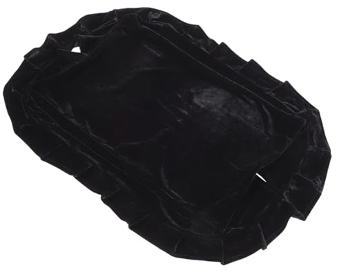 Garneck Klavierhockerbezug Sitzbezug Für Klavierhocker Schützender Pleuche Langlebig Und Bequem Passgenaues Lochdesign Für Stabilen Halt