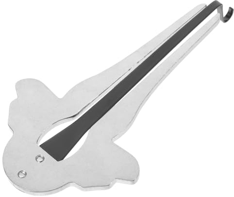 JEWEDECO Maultrommel aus Metall mit Klarem Klang und Einzigartiger Melodienvielfalt Traditionelles Nationales Musikinstrument für Meditation und Entspannung Silberfarben