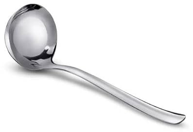Royalvkb Suppenkelle Schöpfkelle Edelstahl Schöpfer Schöpflöffel 27 cm, 1 Stück, Dishwasher Safe