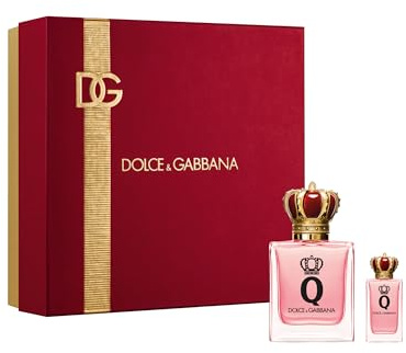 Dolce & Gabbana Q EAU de Parfum Set Regalo, EDP 50 ml + EDP 5 ml, Profumo Donna