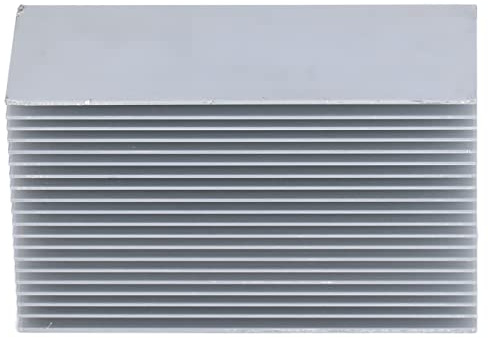 2er-Pack Kühlkörper 100 X 60 X 39 Mm – Premium-Kühlkörper aus Aluminium für Elektronik-, CPU-, GPU- und -Projekte (Ohne Kleber)