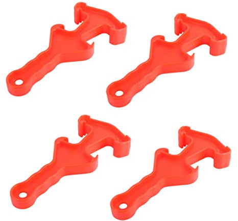 PRETYZOOM 4 Pezzi Apriscatole Per Secchio Apriscatole Per Vernice Chiave Per Rimuovere Il Coperchio Per Vernice Di Pesce Fertilizzante