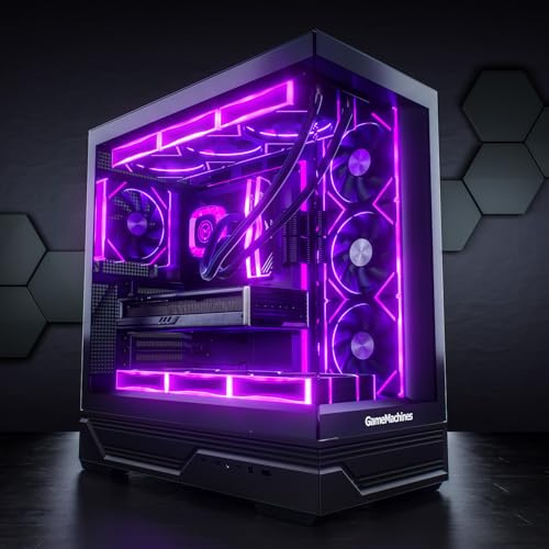 GameMachines Apex - Gaming PC - Wasserkühlung - AMD Ryzen 7 9700X - NVIDIA RTX 5060 Ti - 1000GB SSD - 32GB RGB DDR5 - WLAN - Windows 11 Pro