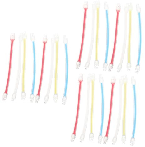 3 Set Smorzatori Per Tennis Assorbitori Leggeri Giocatori Tennis 8 Pezzi*3