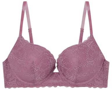 Women'secret Sujetador Push Up Dusty Pink Collection, 80B