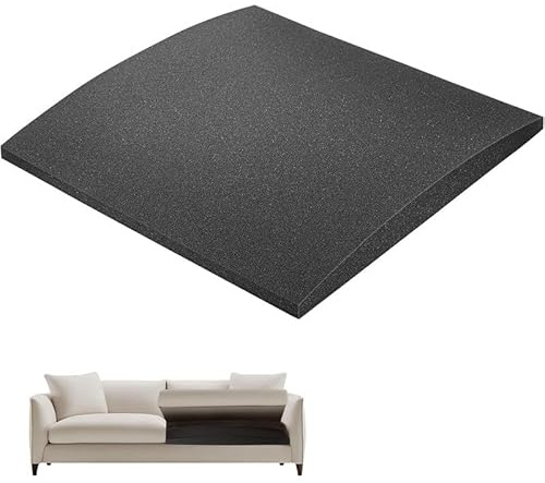 OIJKLA Soporte de sofá para Asientos caídos de 70 x 70 x 5 cm, Almohadilla de Esponja Curva de Alta Densidad, Mayor Comodidad y Soporte de cojín Duradero.