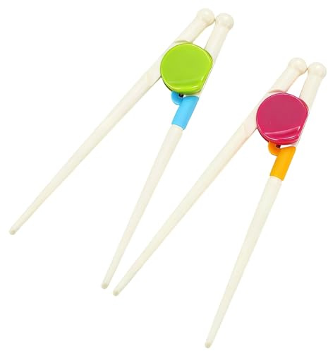 2 Pairs Training Chopstick, Chopsticks for Beginners, Reusable Non-Slip, Training Chopsticks, for Beginners Adult