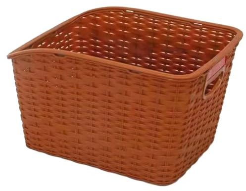 Milageto Cesta Trasera para Bicicleta Fabricada en PP Diseñada para Organizar Y Almacenar Artículos en El Portaequipajes Trasero Adecuada para Adultos