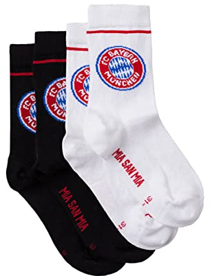 FC Bayern München Kinder Sport-Socken 2er-Set